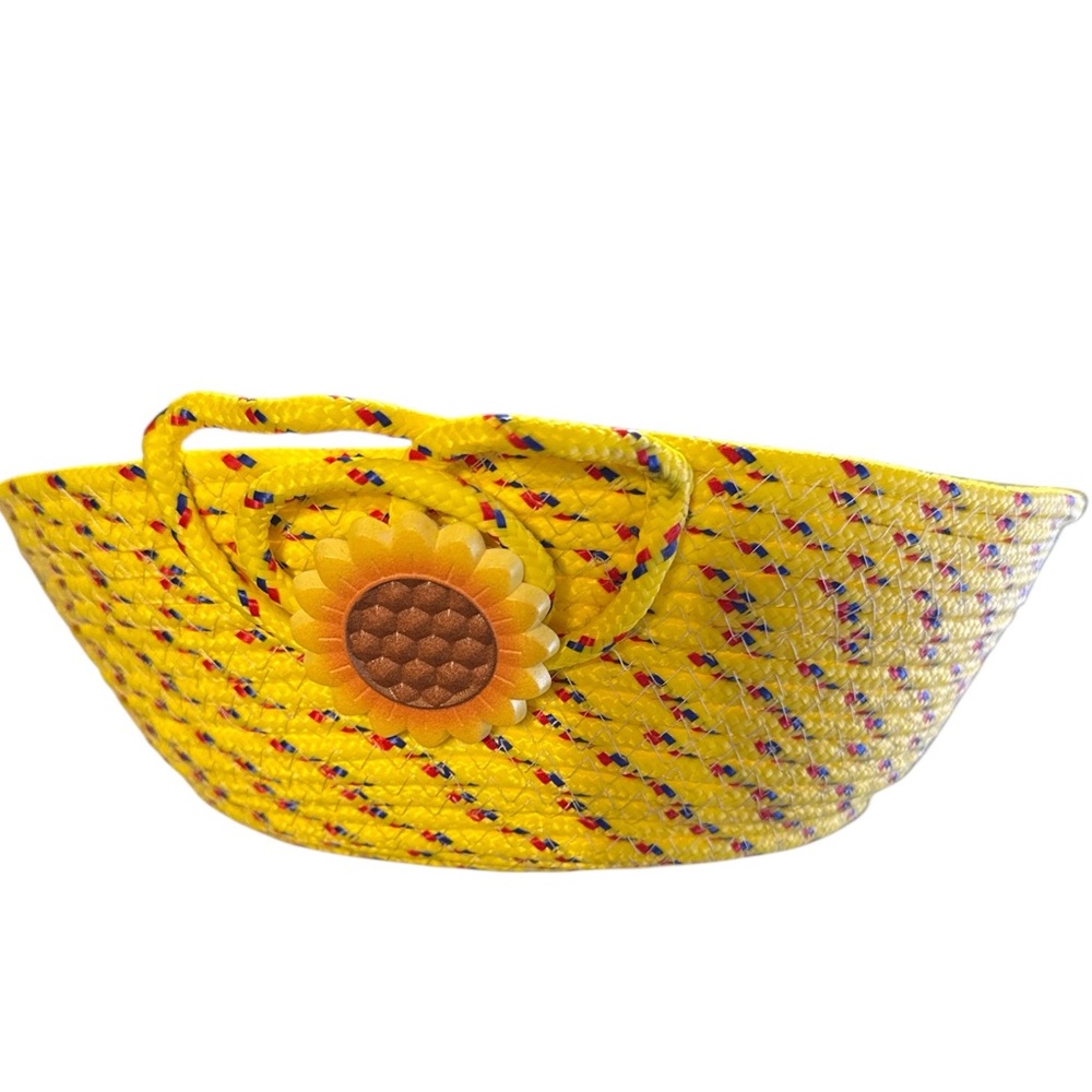 Sunflower Yellow Purse Bowl